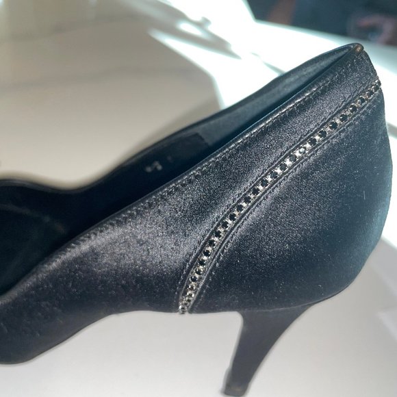 Valentino Garavani 38 Silk/leather pumps - Picture 5 of 10